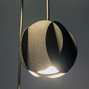 Lampadario a sospensione con cavo GAMBIT 4xGU10/10W/230V nero