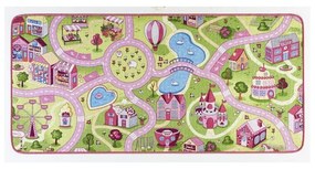 Tappeto da gioco per bambini rosa 140x200 cm Sweet Town – Hanse Home