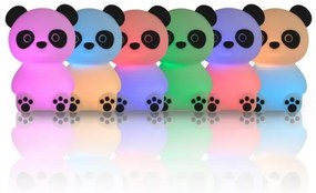 MegaLight - Lampada a LED RGB dimmerabile per bambini PADDY PANDA LED/5V
