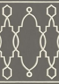 Bordüre Parterre von Cole & Son - Charcoal