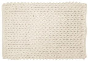 Tappetino per il bagno color crema 50x80 cm Ariel – douceur d'intérieur