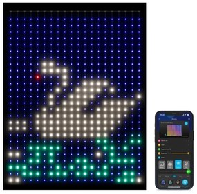 Govee - RGBIC Curtain Lampada 520 LED 1,5x2m Wi-Fi IP65