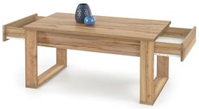 Tavolino NEA 52x110 cm marrone/quercia wotan