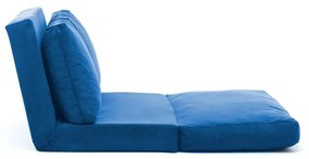 Divano letto blu 120 cm Taida - Balcab Home