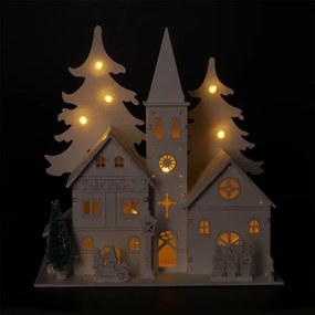 Brilagi - Chiesetta natalizia LED/2xAA
