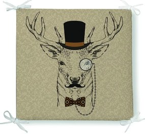 Cuscino di seduta in misto cotone Agent, 42 x 42 cm - Minimalist Cushion Covers