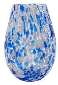 House Doctor - Mote Vase Blue House Doctor