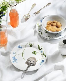 Piatto da dessert bianco in porcellana con motivo floreale ø 22 cm Hammershøi Summer - Kähler Design