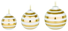 Palline di Natale in porcellana in set da 3 pezzi Omaggio - Kähler Design