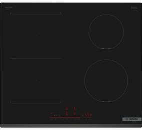 Bosch - Serie 6 PVS631HB1E. Colore del prodotto: Nero, Posizionamento dell'apparecchio: Da incasso, Dimensione della larghezza del piano cottura: 60