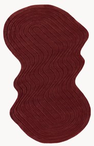 Tappeto in lana fatto a mano dalla forma particolare Aliza