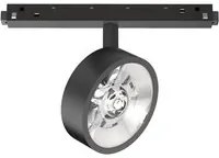 Proiettore Regolabile Ego Alluminio Nero 1 Luce 9W 3000K Luce Calda 1-10V