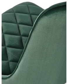 Sedia da pranzo RESTIVO, 1 pz, verde scuro