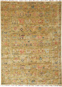 Samarkand Tappeto 170x130 (Pakistan) Annodato A Mano