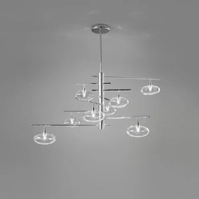 Metal Lux -  Dolce SP 8L  - lampada a sospensione asimmetrica