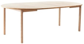 Tavolo da pranzo rotondo pieghevole in rovere naturale ø 120 cm Noor - Hammel Furniture
