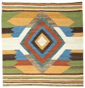 Kilim Tappeto persiano 110 x 100 (Iran) Tessuto A Mano