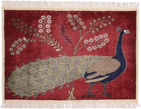 Agra Tappeto orientale 70x100 (Indian) Annodato A Mano
