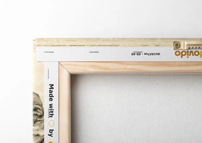 Stampa su tela – Bouquet vintage di rose in versione seppia