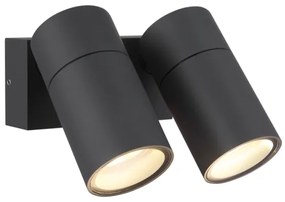 Globo 3209-2 - Faretto da parete PIPER 2xGU10/35W/230V