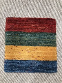 Gabbeh Tappeto persiano 40 x 40 (Iran) Annodato A Mano