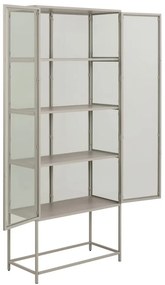 Vetrina grigia 77x186x35 cm Seaford – Actona