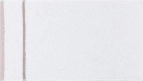 Asciugamani e teli da bagno in cotone bianco in un set di 4 pezzi Linda - Foutastic