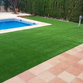 Erba sintetica Sp 50 mm drenante e resistente ai raggi UV 17 x 2 m, 34 m² LIMONTA SPORT Narciso