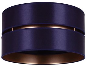 Duolla - Plafoniera DUO 1xE27/15W/230V diametro 40 cm blu/oro