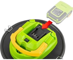 Fieldmann - Aspirapolvere a batteria per ceneri 150W/20V