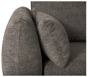 Divano angolare grigio (angolo destro) Matera - Cosmopolitan Design