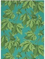 Harlequin Carta da parati Dappled Leaf - Emerald/ Teal