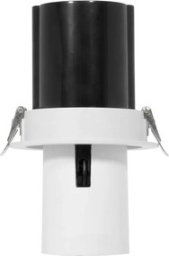 Faro LED da Incasso 15W Orientabile CCT Bianco Variabile Foro Ø75mm Colore Bianco Variabile CCT