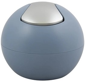 Cestino per la spazzatura azzurro in plastica 1 l Bowl Matt – Spirella