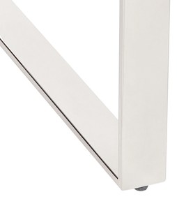 Tavolino consolle vetro temperato trasparente 120 x 40 cm TILON Beliani