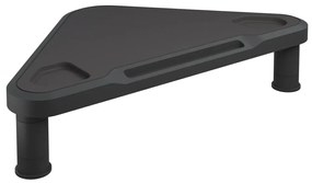 Supporto per monitor nero 49x28x10,5 cm