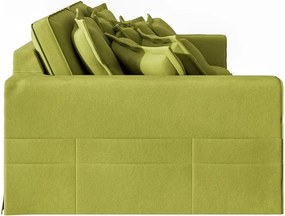 Divano verde chiaro 236 cm Nora – Ropez