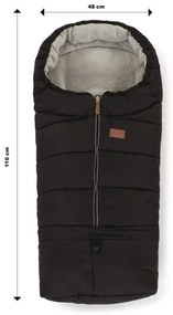 PETITE&MARS - Sacco coprigambe 3in1 JIBOT nero