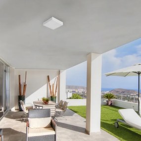 Rabalux - Plafoniera LED/24W/230V 2800-6000K IP44 bianca