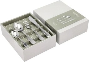 Posate argentate in acciaio inox 16 pz Attaché – Gense