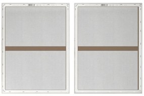 Set di quadri con elementi dipinti a mano 2 pz 50x70 cm Crystal – Styler