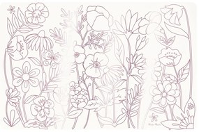 Tovagliette di carta in set da 8 pezzi 28x42,5 cm Butterflies &amp; Flowers - Meri Meri