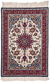 Isfahan Tappeto 70x100 (Iran) Annodato A Mano