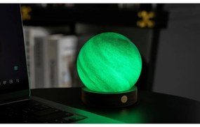 Decorazione luminosa marrone scuro con ricarica USB ø 8 cm Sand Storm – Gingko