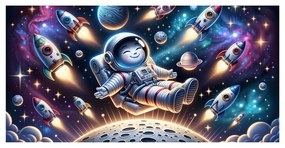 Quadro su tela – Avventura del piccolo pilota