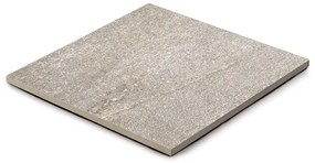 Lastra di cemento Etna Light in gres naturale grigio L 60 x L 60 cm, spessore 20 mm