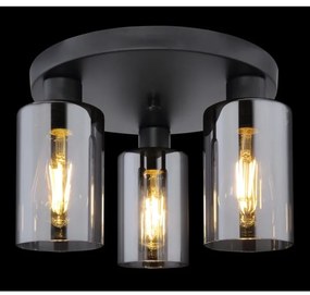 Globo 15465-3D - Plafoniera HADERA 3xE27/60W/230V