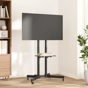 Supporto Tv Su Ruote Schermo 32"-70" Max Vesa 600x400 Mm 50kg /