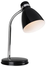 Nordlux - Lampada da tavolo CYCLONE 1xE14/15W/230V nero