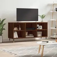 Mobile Porta TV Rovere Marrone 103,5x30x50 cm Legno Multistrato 826987